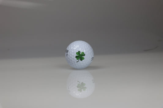 Single Custom Golf Ball (Black & White)